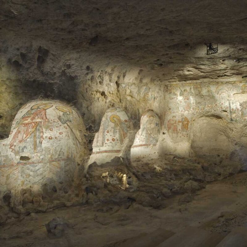Visita guidata dei sassi di matera tours cantomat cripta del peccato originale